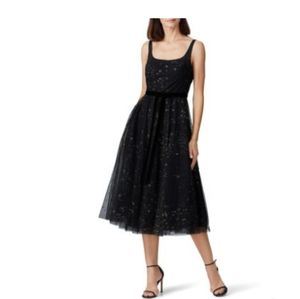 Marchesa Notte Silver Star Tulle